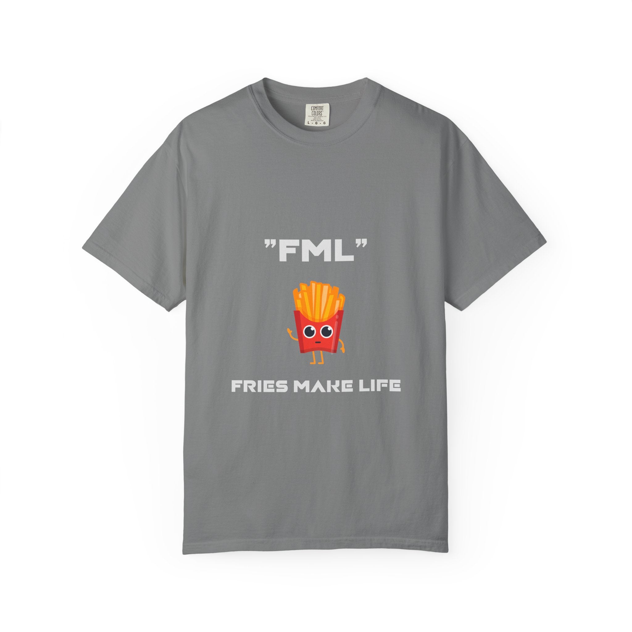 FML "Fries Make Life" T-Shirt — Funny Foodie Graphic Tee