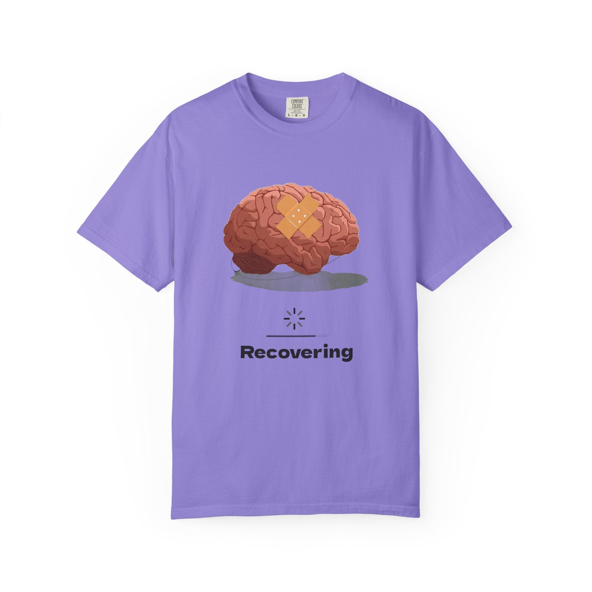 Recovering Brain T-Shirt — Mental Health Awareness Tee