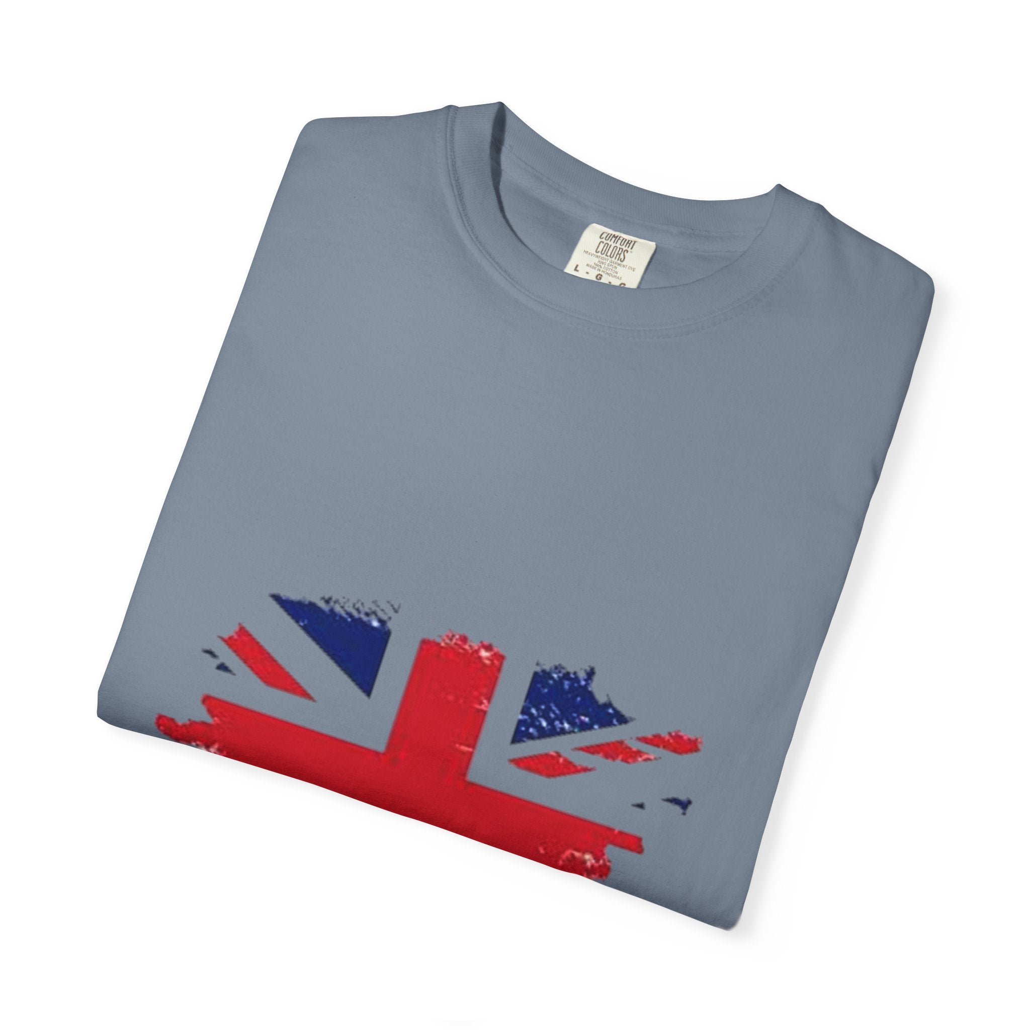British Flag T-Shirt — Distressed Union Jack Graphic Tee