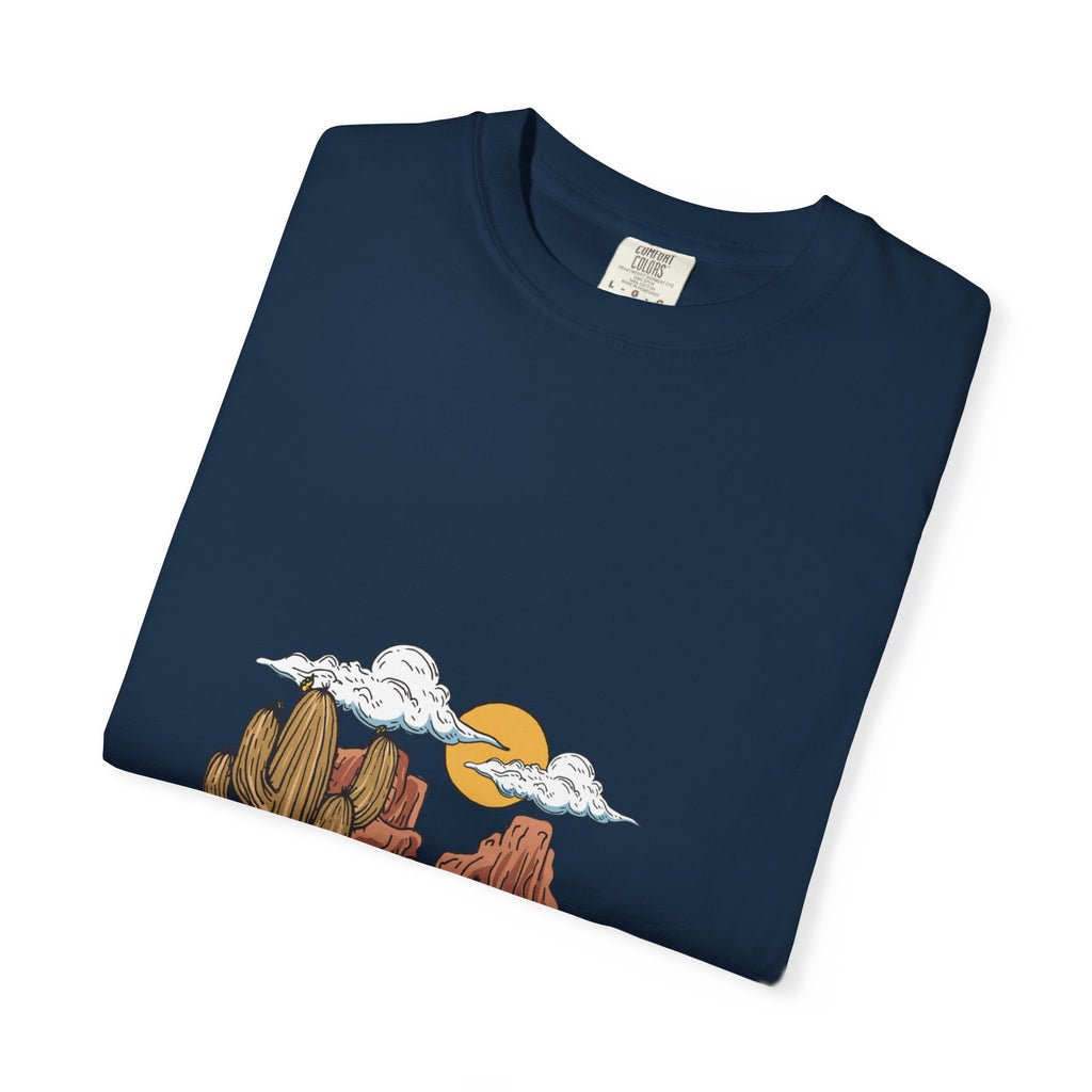 Desert Sunset Tee – Cactus & Mesa Graphic T-Shirt