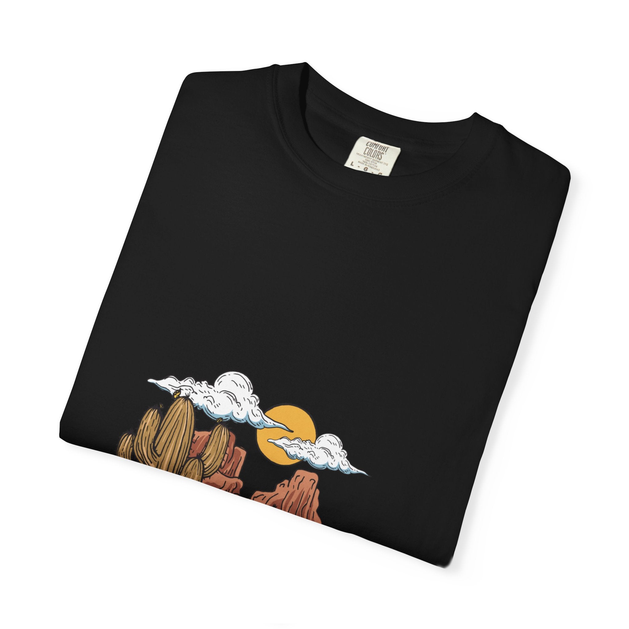 Desert Sunset Tee – Cactus & Mesa Graphic T-Shirt