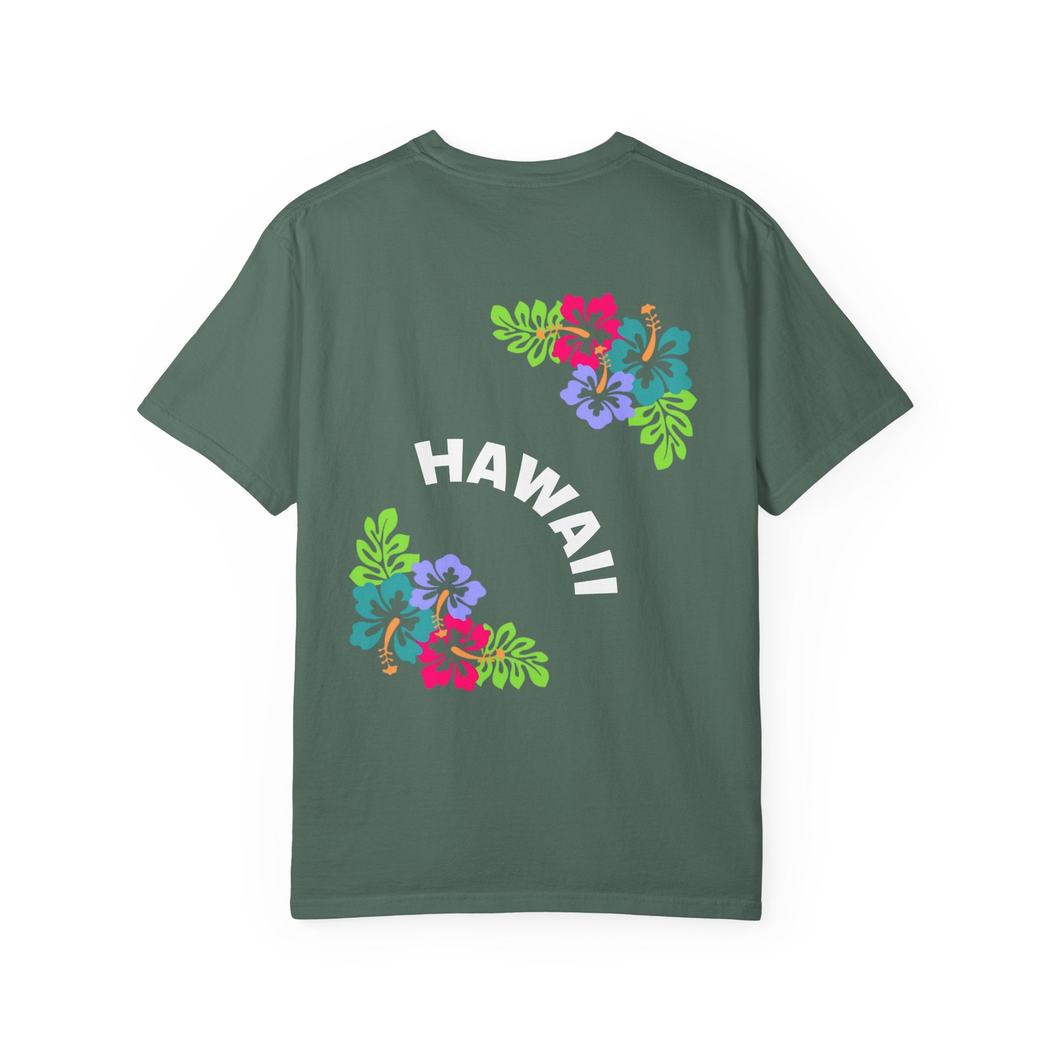 Hawaii Floral T-Shirt — Tropical Hibiscus Graphic Tee