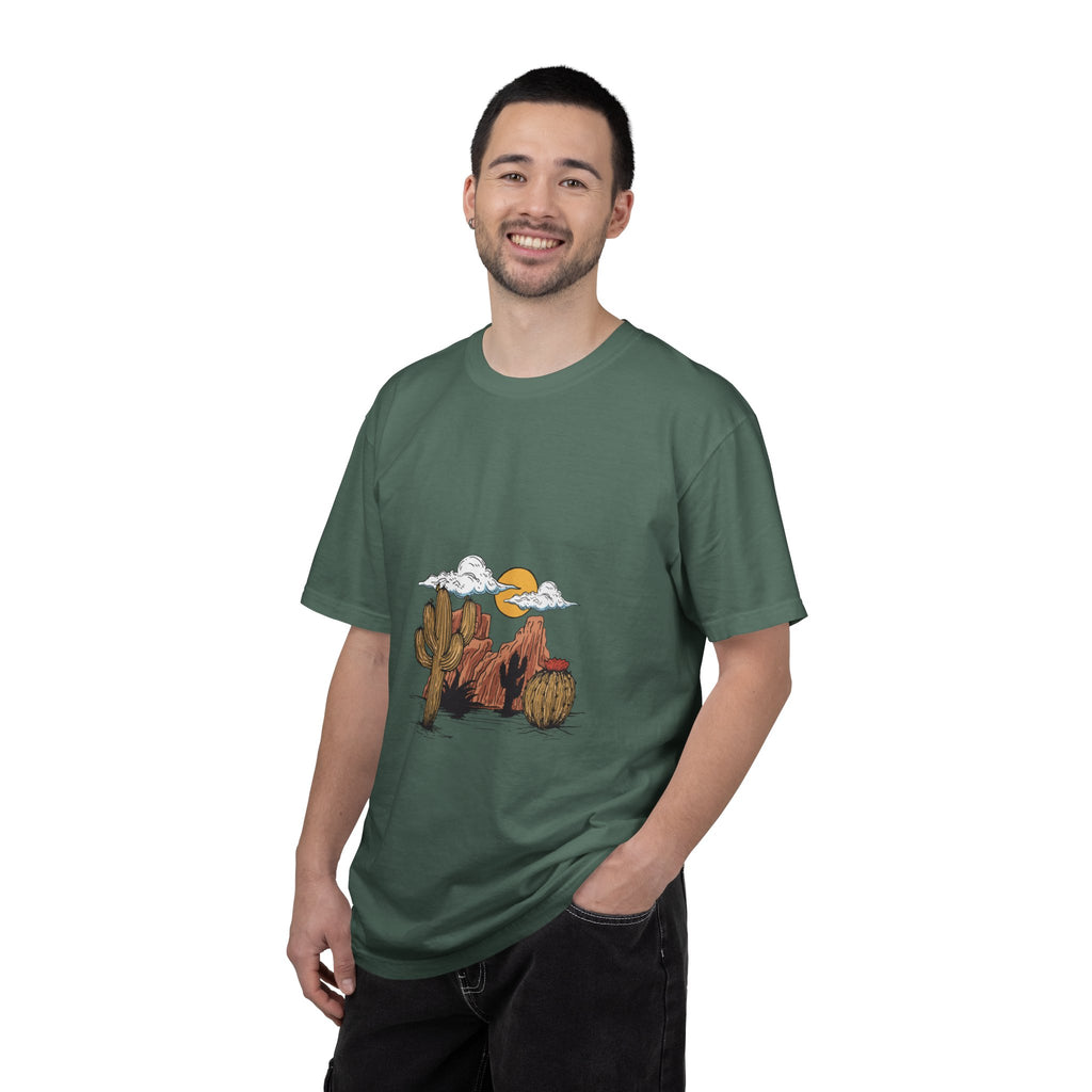 Desert Sunset Tee – Cactus & Mesa Graphic T-Shirt