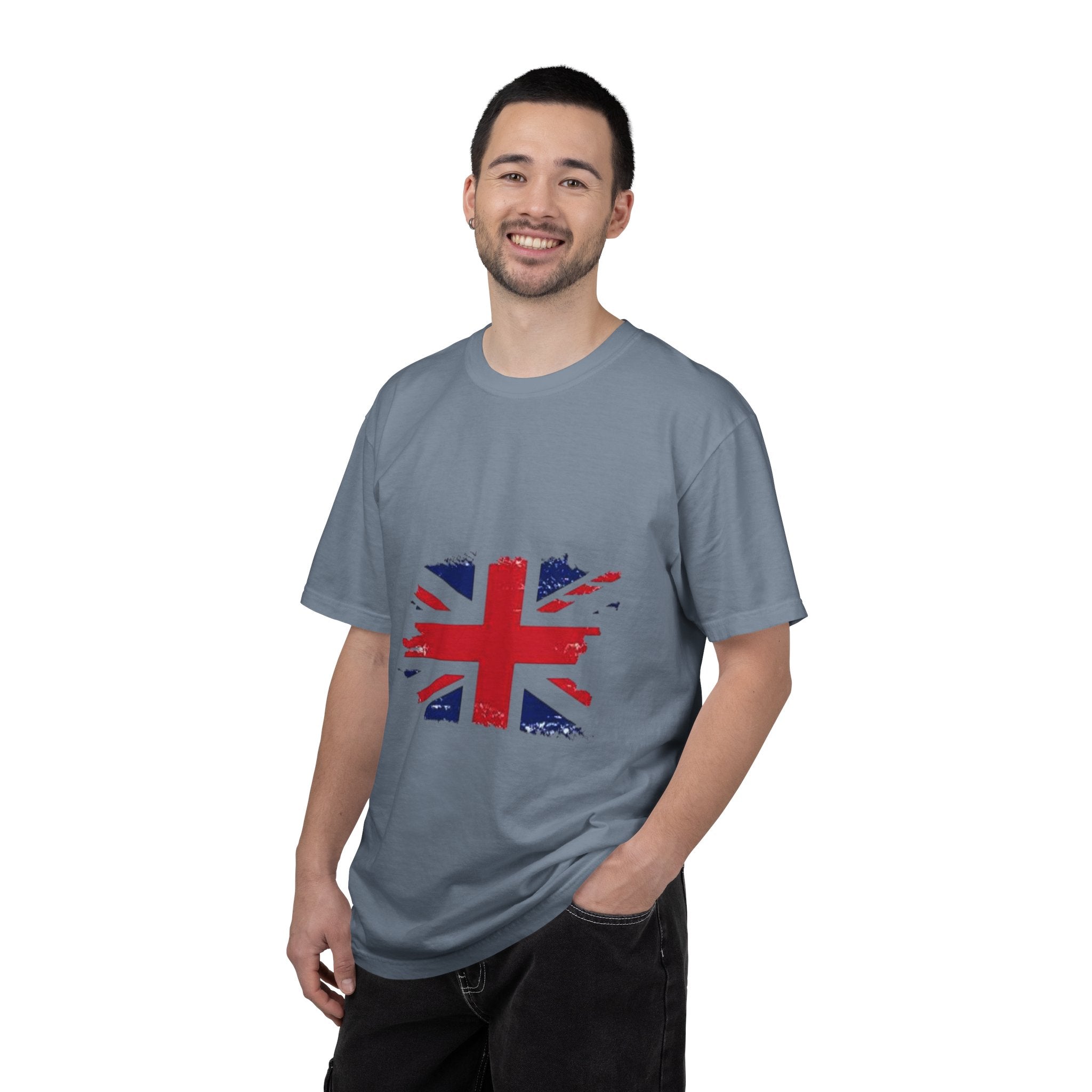 British Flag T-Shirt — Distressed Union Jack Graphic Tee