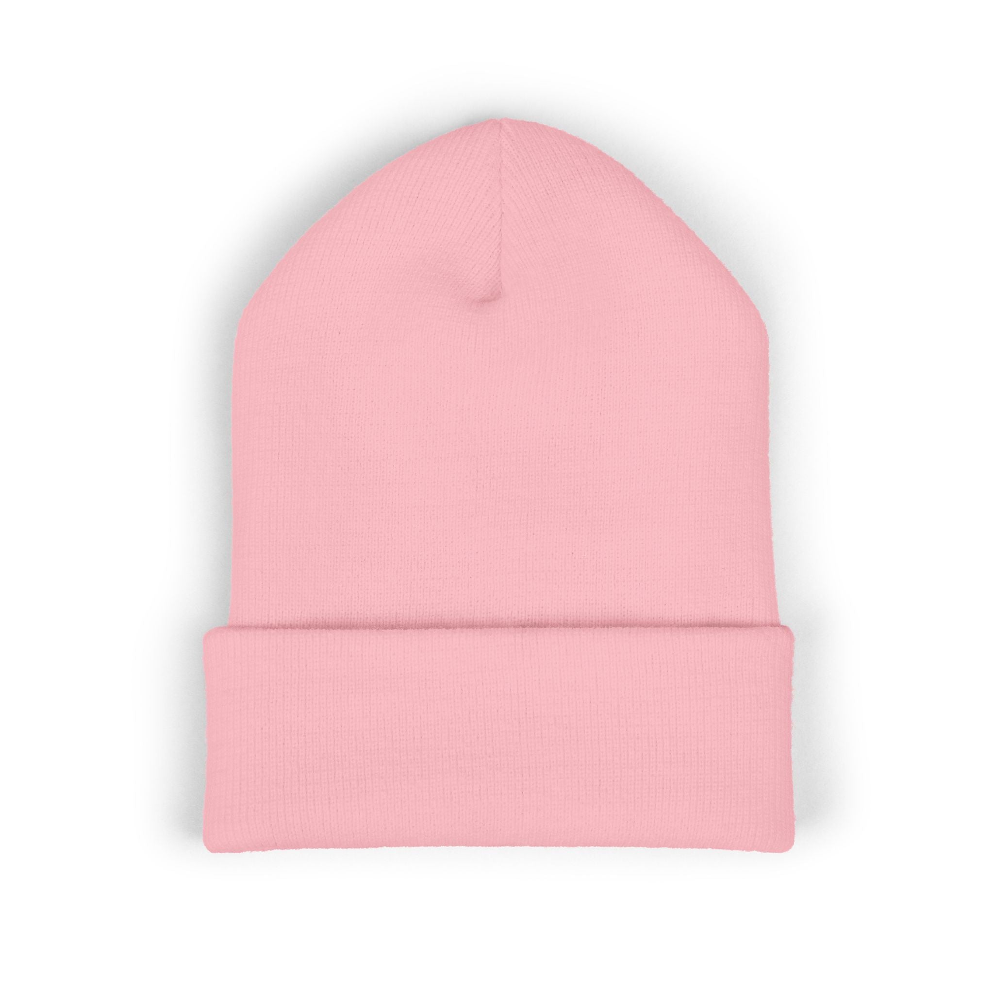 Embroidered 'SOPIAR' Cuffed Beanie — Classic Knit Winter Hat