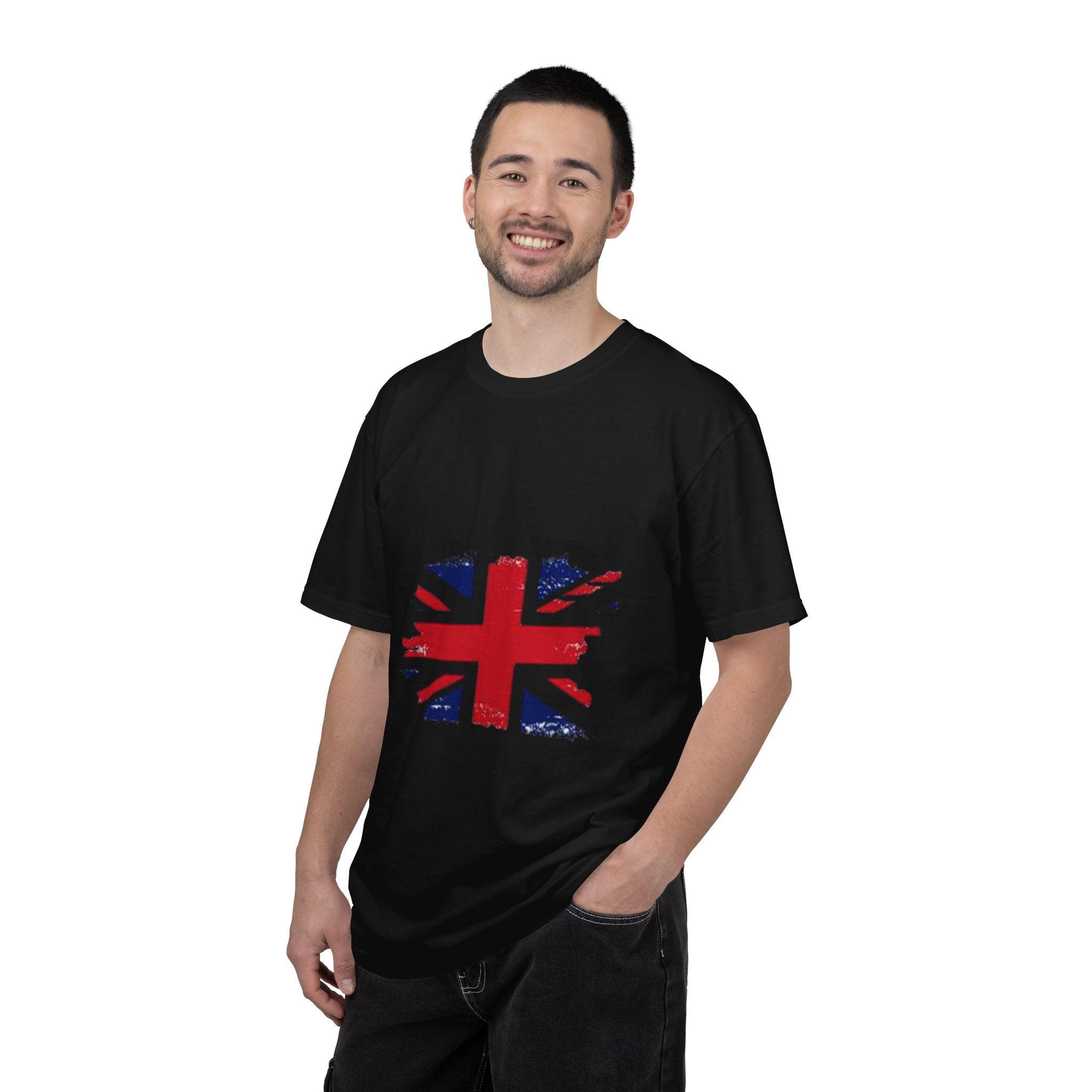 British Flag T-Shirt — Distressed Union Jack Graphic Tee