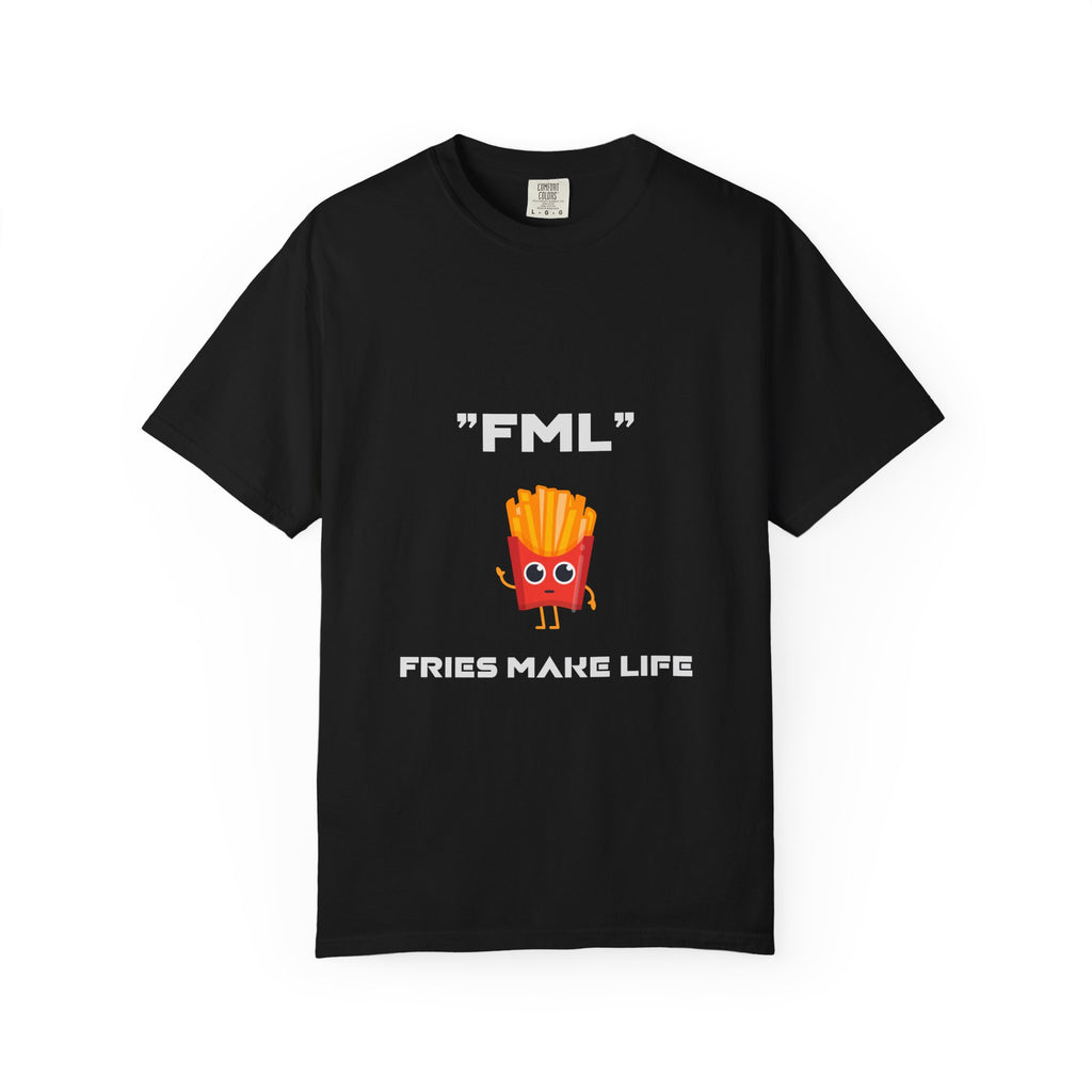 FML "Fries Make Life" T-Shirt — Funny Foodie Graphic Tee