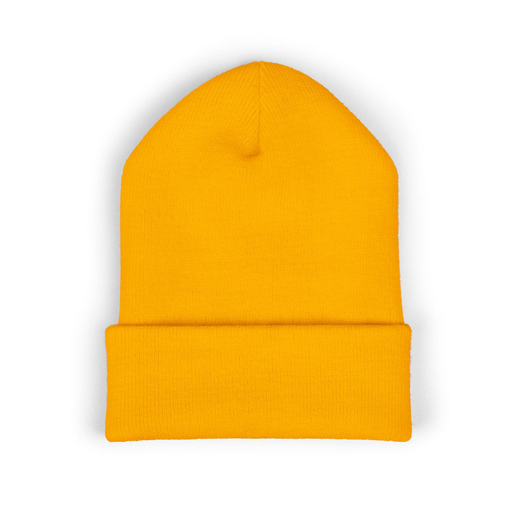 Embroidered 'SOPIAR' Cuffed Beanie — Classic Knit Winter Hat