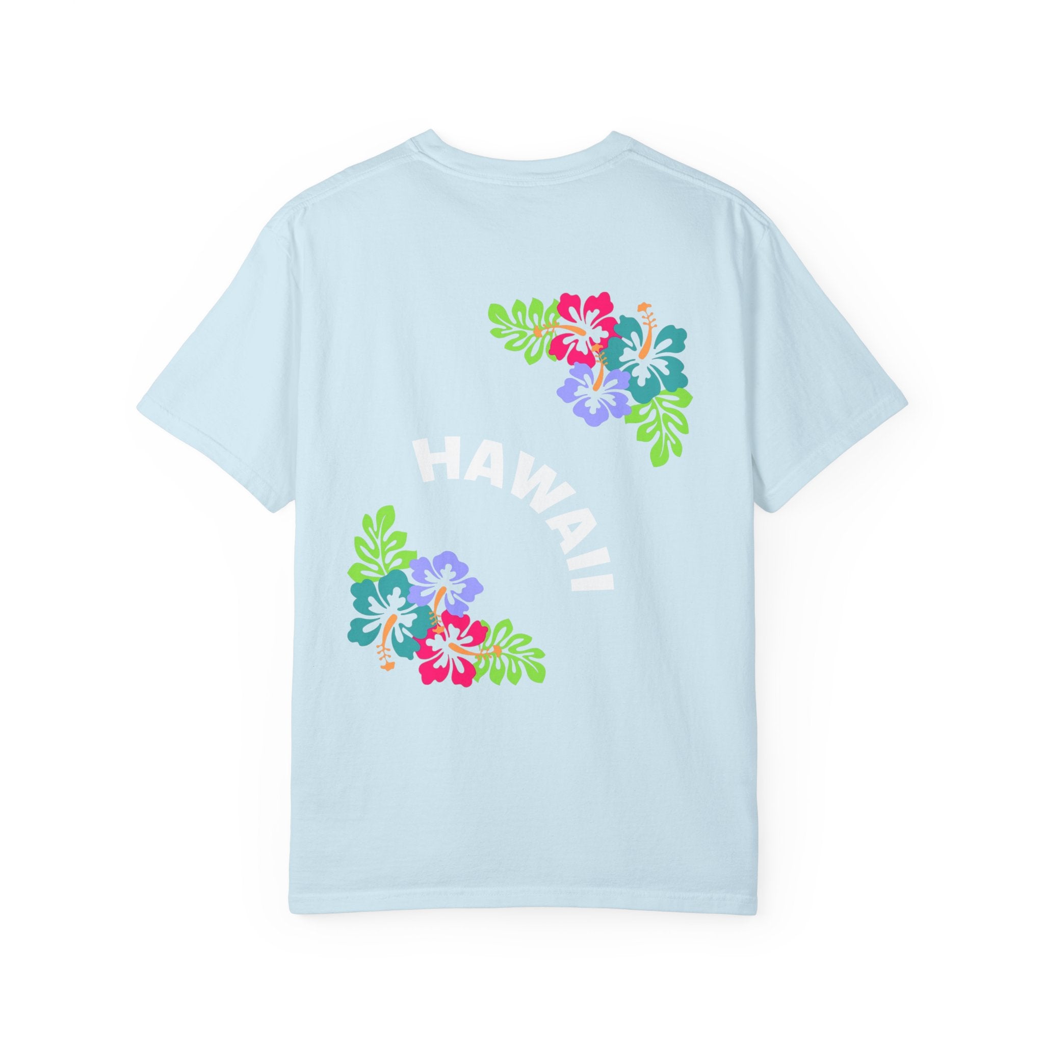 Hawaii Floral T-Shirt — Tropical Hibiscus Graphic Tee