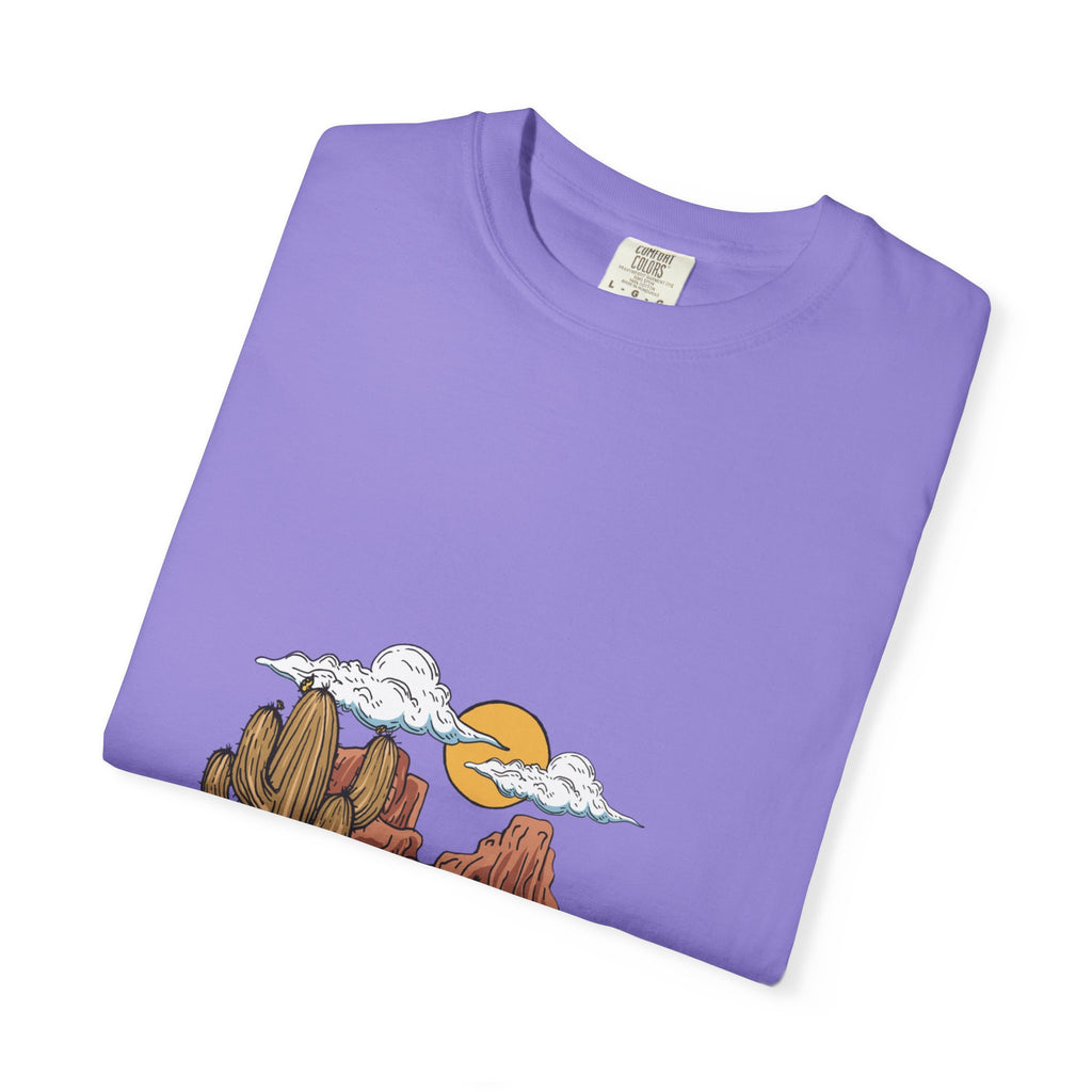 Desert Sunset Tee – Cactus & Mesa Graphic T-Shirt