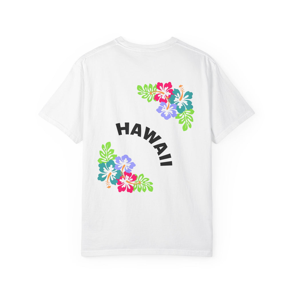 Hawaii Floral T-Shirt — Tropical Hibiscus Graphic Tee
