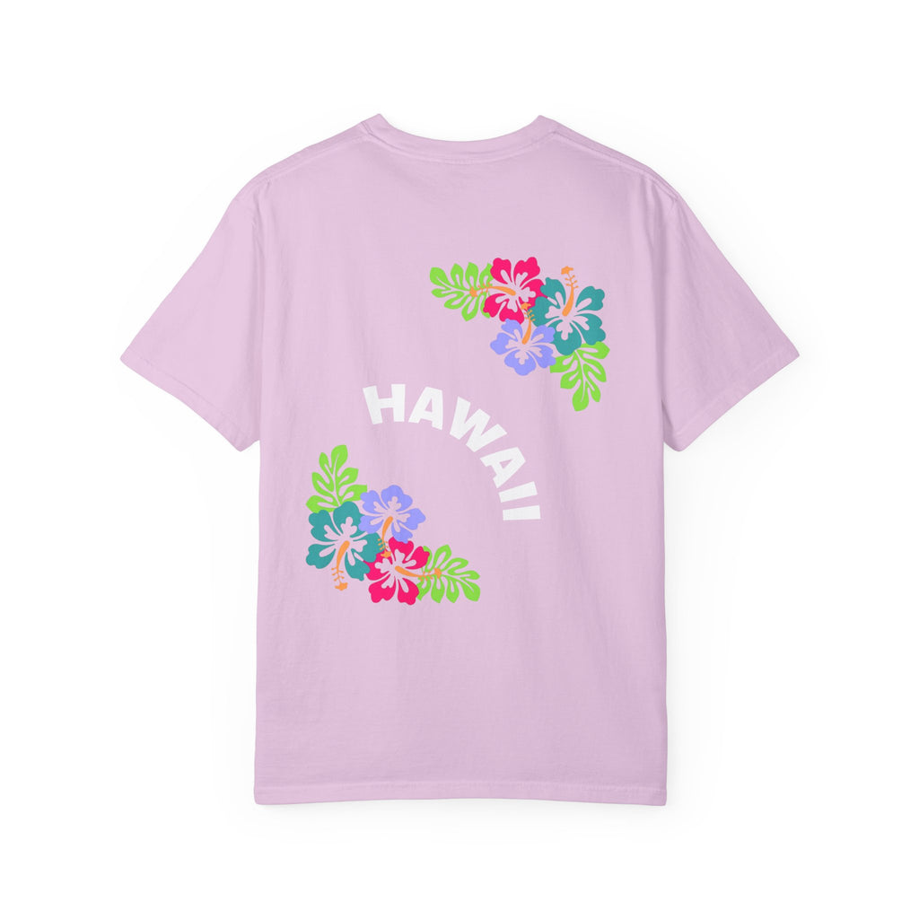 Hawaii Floral T-Shirt — Tropical Hibiscus Graphic Tee