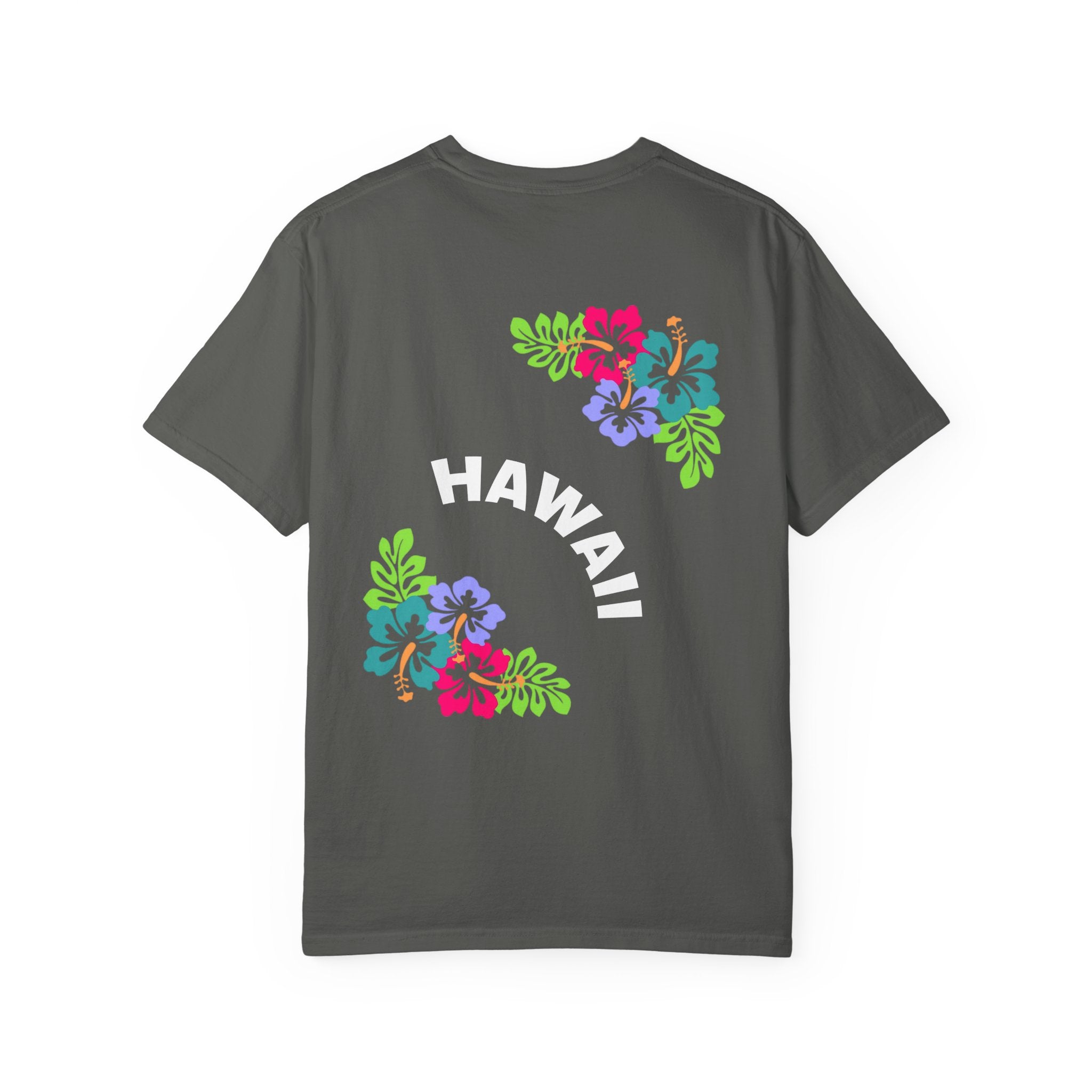 Hawaii Floral T-Shirt — Tropical Hibiscus Graphic Tee