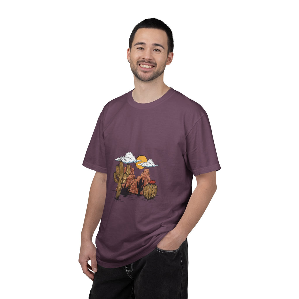 Desert Sunset Tee – Cactus & Mesa Graphic T-Shirt