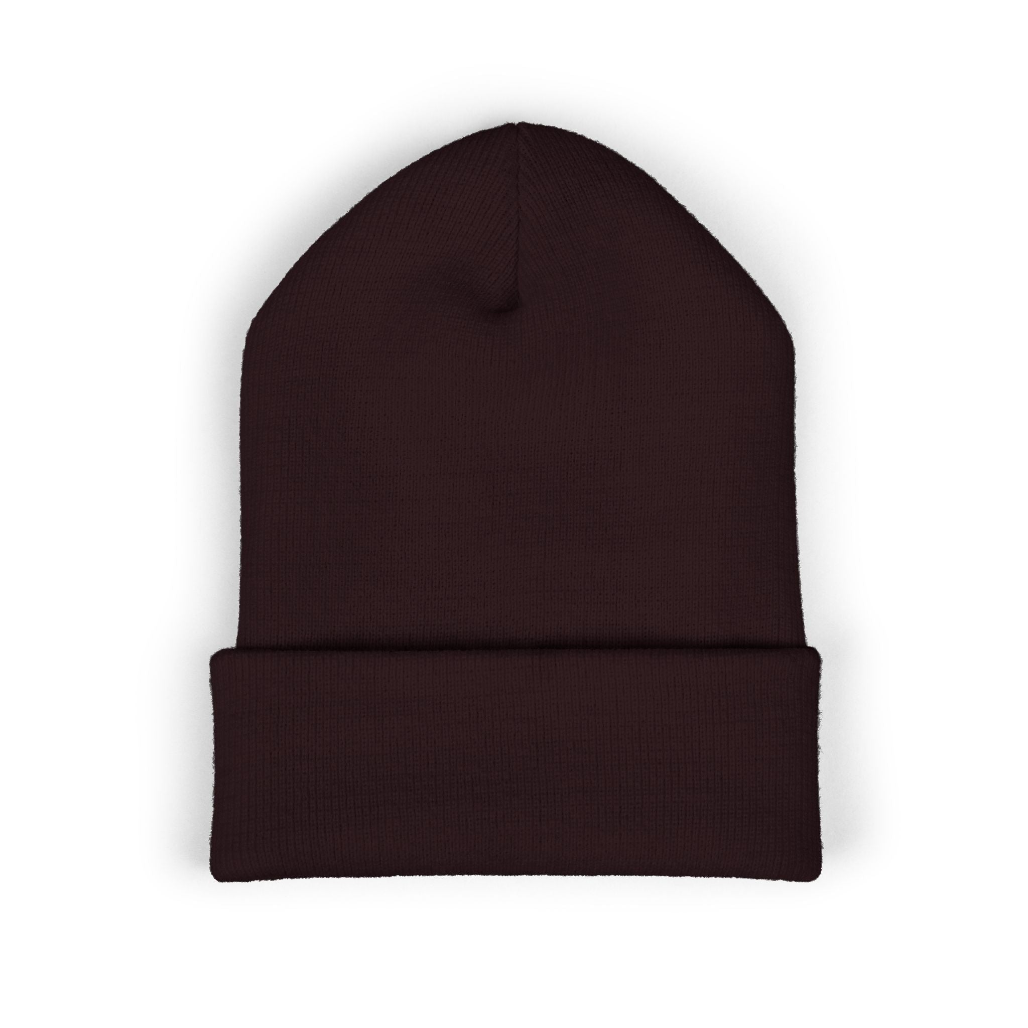 Embroidered 'SOPIAR' Cuffed Beanie — Classic Knit Winter Hat