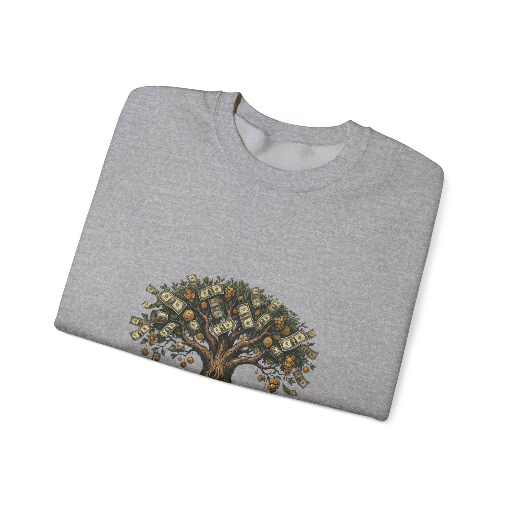 Tree of Life Sweatshirt — Nature-Inspired Crewneck for Earth Lovers