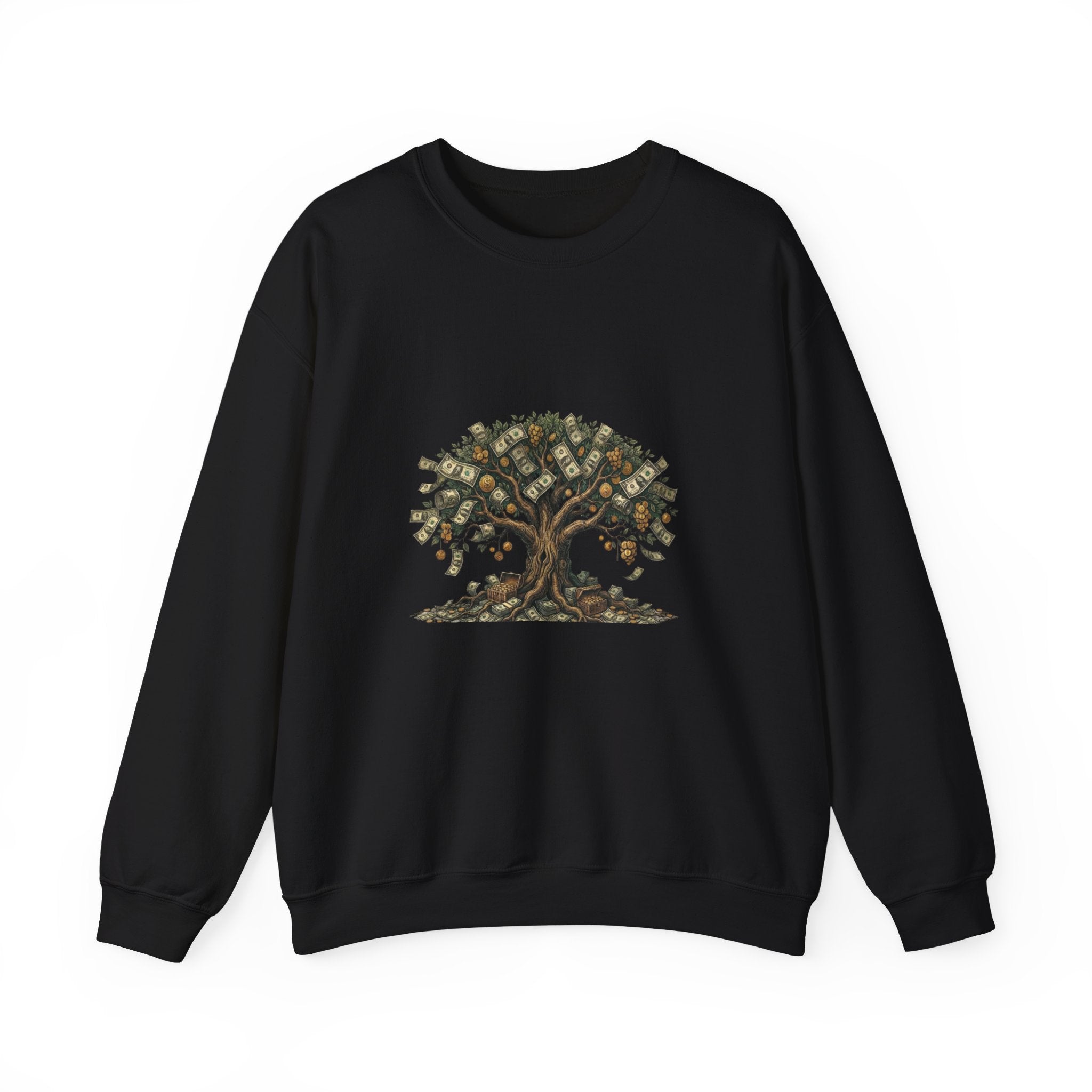 Tree of Life Sweatshirt — Nature-Inspired Crewneck for Earth Lovers
