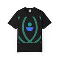 Minimalist Lotus Symbol T-Shirt — Modern Geometric Spiritual Tee